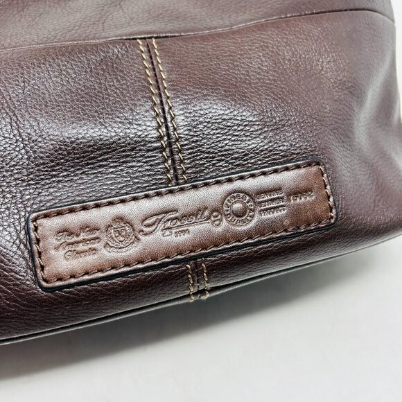 Fossil Classic Brown Vintage 1954 Pebbled Leather Shoulder Bag - Picture 4 of 7